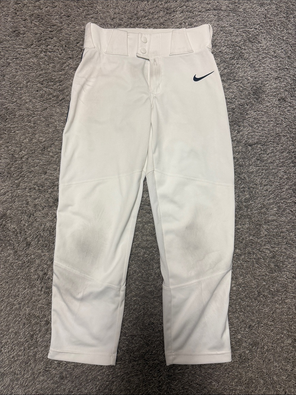 Men’s Nike Baseball Pants, Navy/White, Size M